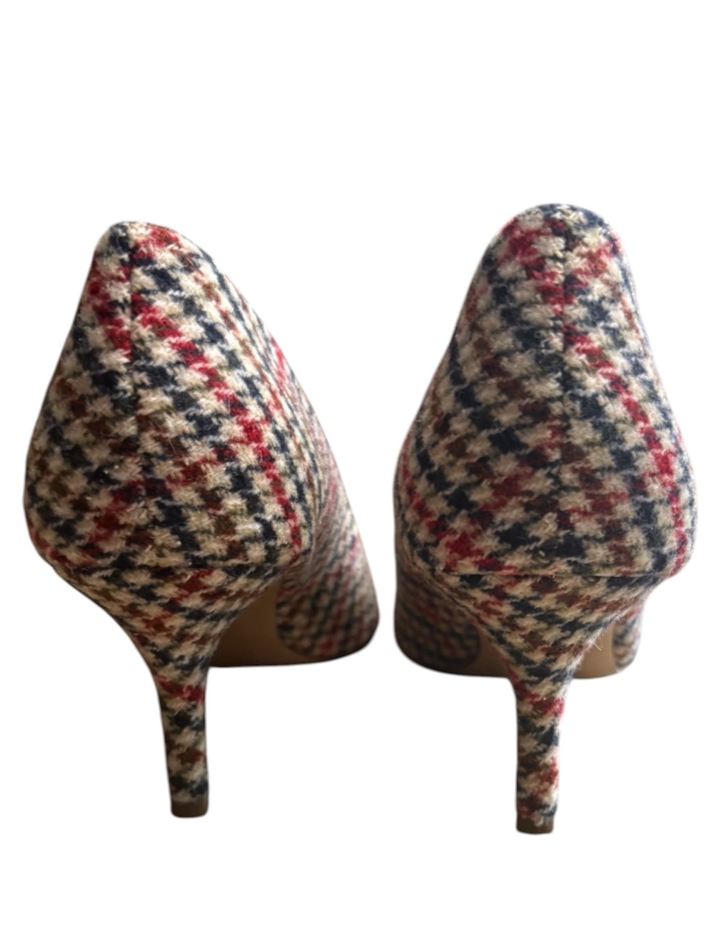 Charles By Charles David Multicolor Houndstooth Pointed-Toe Pumps Size 6 -- WORK - Picture 9 of 11
